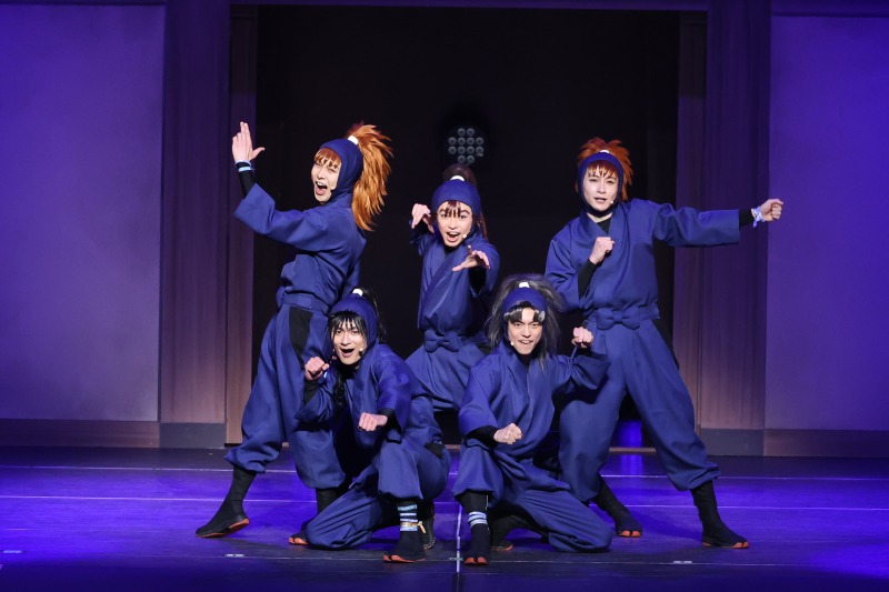 ミュージカル「忍たま乱太郎」第13弾 忍術学園 学園祭 2023開幕　四・五・六年生が勢ぞろい イメージ画像
