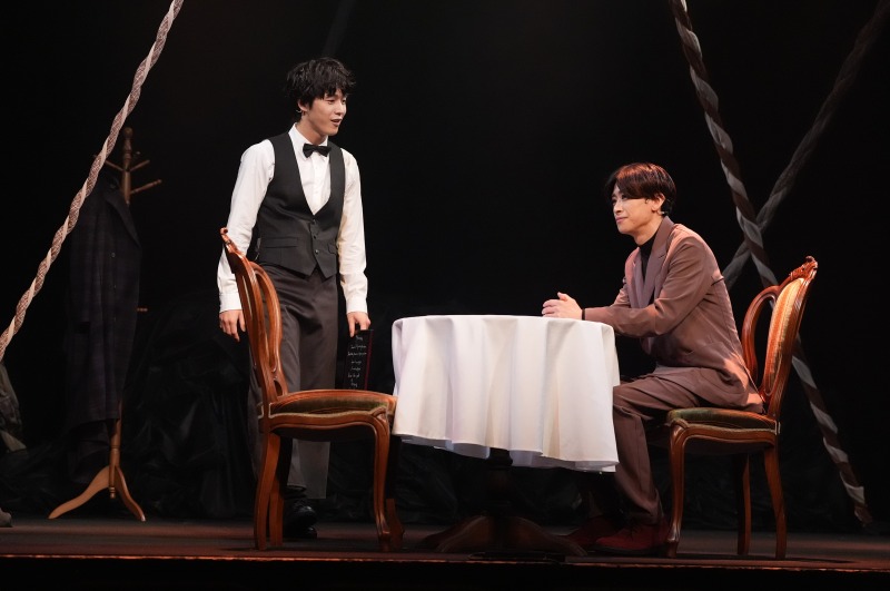 二人芝居「追想曲【カノン】」開幕　舞台写真＆公式レポートが到着 イメージ画像