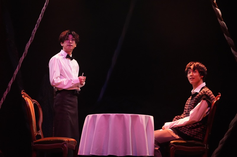 二人芝居「追想曲【カノン】」開幕　舞台写真＆公式レポートが到着 イメージ画像